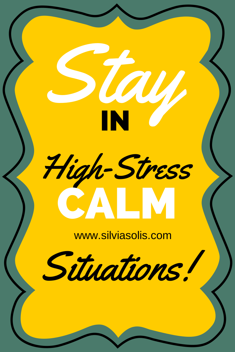 How to Keep Your Cool in High-Stress Situations